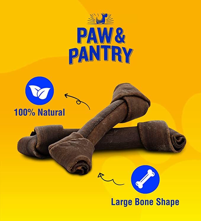 Large Dog Bones Rawhide-Free For All Dog Sizes 7-8" 2pk