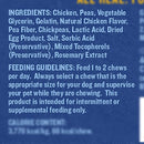 Chicken Twist Sticks Rawhide Free For Small Dogs 5" 50pck