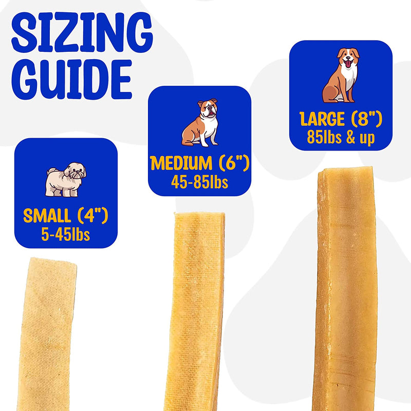 Yak Cheese Sticks Long Lasting Dog Chews Himalayan Golden Yak Cheese Large for Aggressive Chewers 2pk 7oz For Large Dogs